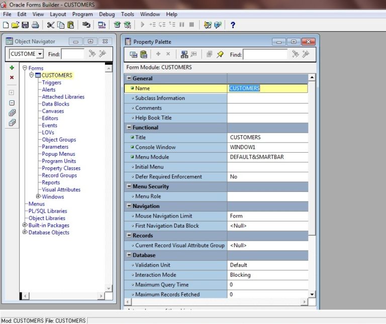 Tutorial Change Module Name in Oracle Forms 11g Coder Tutorial